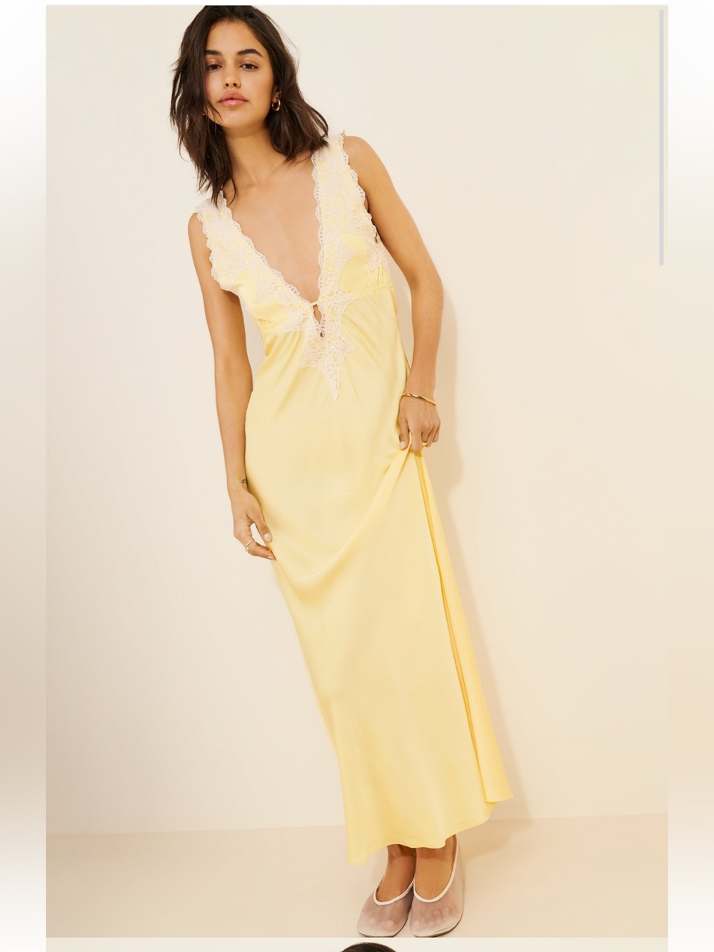 RUMORED Venice Satin Maxi Dress